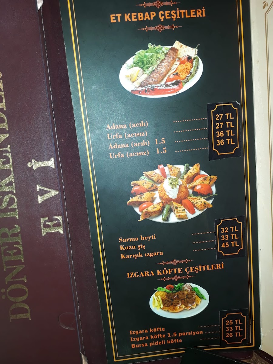Menu Doner Iskender Evi-10