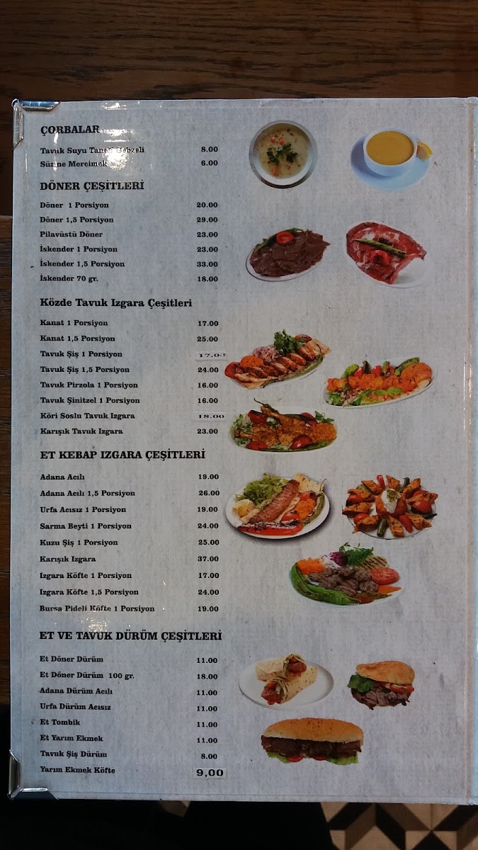 Menu Doner Iskender Evi-4