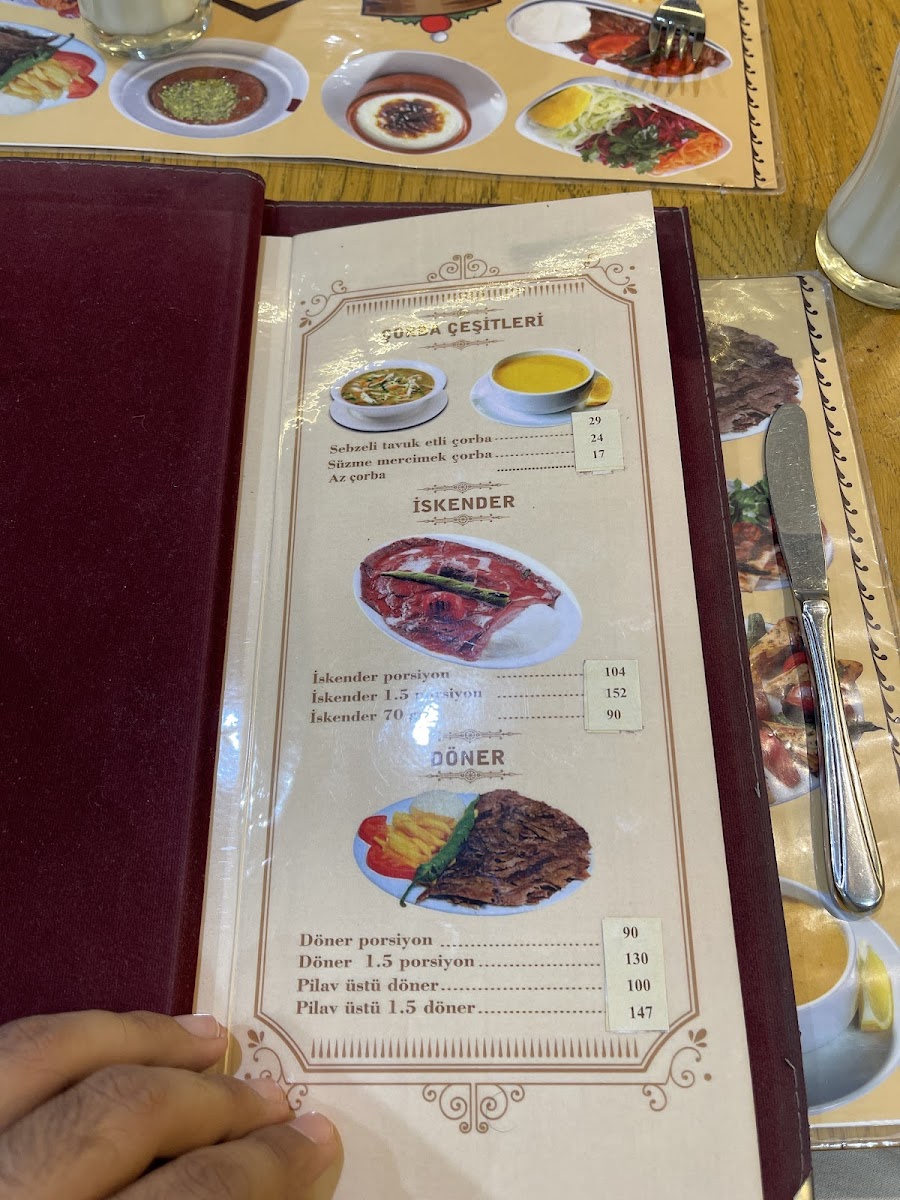 Menu Doner Iskender Evi-5