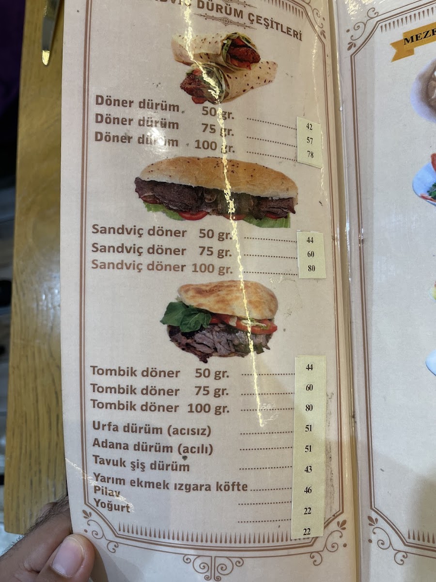 Menu Doner Iskender Evi-8